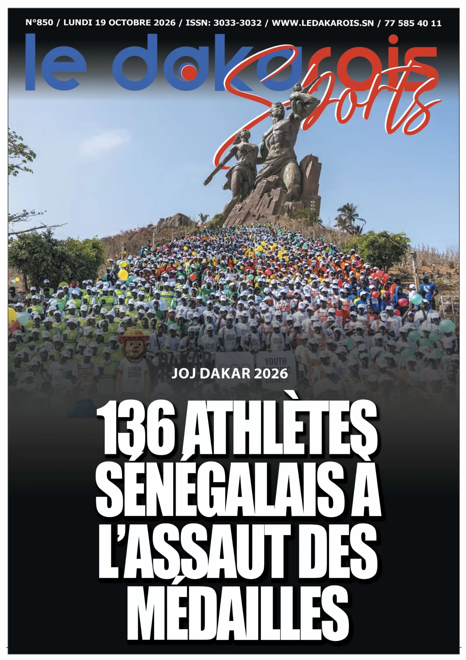 Le Dakarois Sports N°850 – 19/10/2026