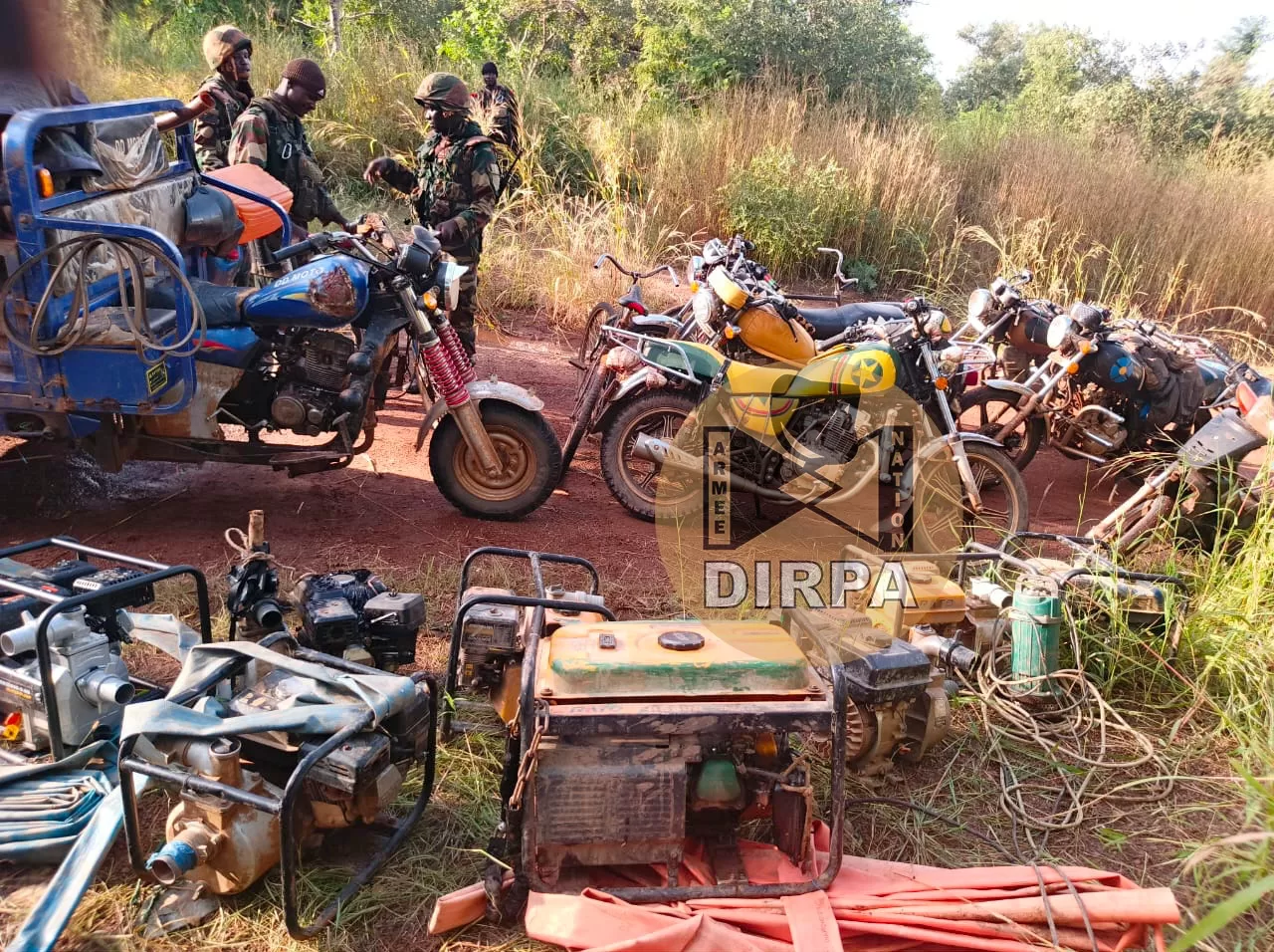 Kédougou-Falémé : un site d’orpaillage clandestin démantelé à Sounkounkou