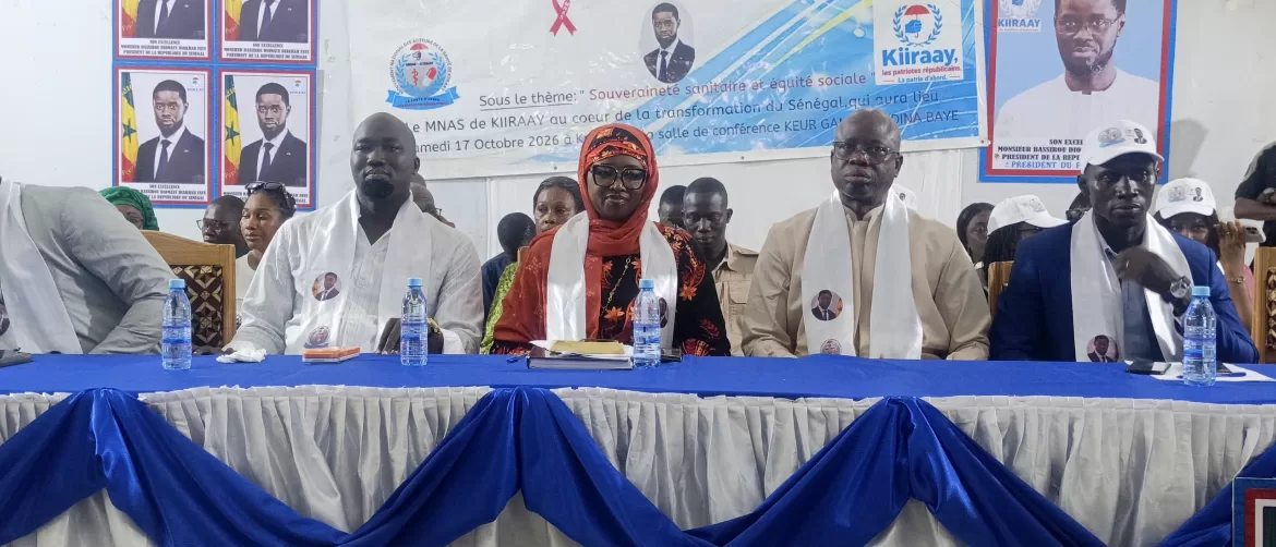 SANTÉ – SOUVERAINETÉ SANITAIRE ET ÉQUITÉ SOCIALE : LE MOUVEMENT NATIONAL DES ACTEURS DE LA SANTÉ DE KIIRAAY AFFICHE SES AMBITIONS