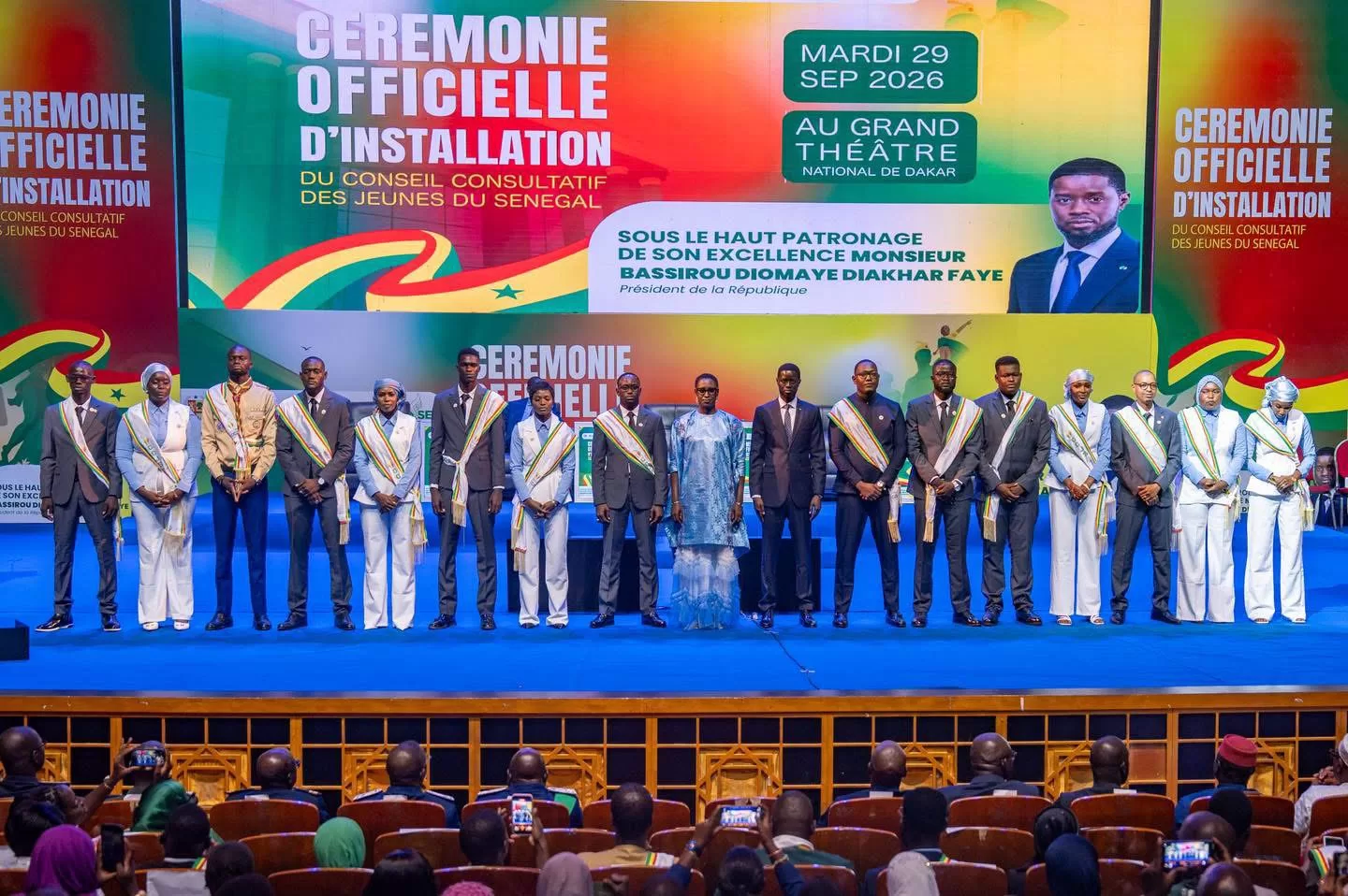 Conseil consultatif des jeunes : Bassirou Diomaye Faye installe les nouveaux conseillers et leur demande de « dire la vérité »
