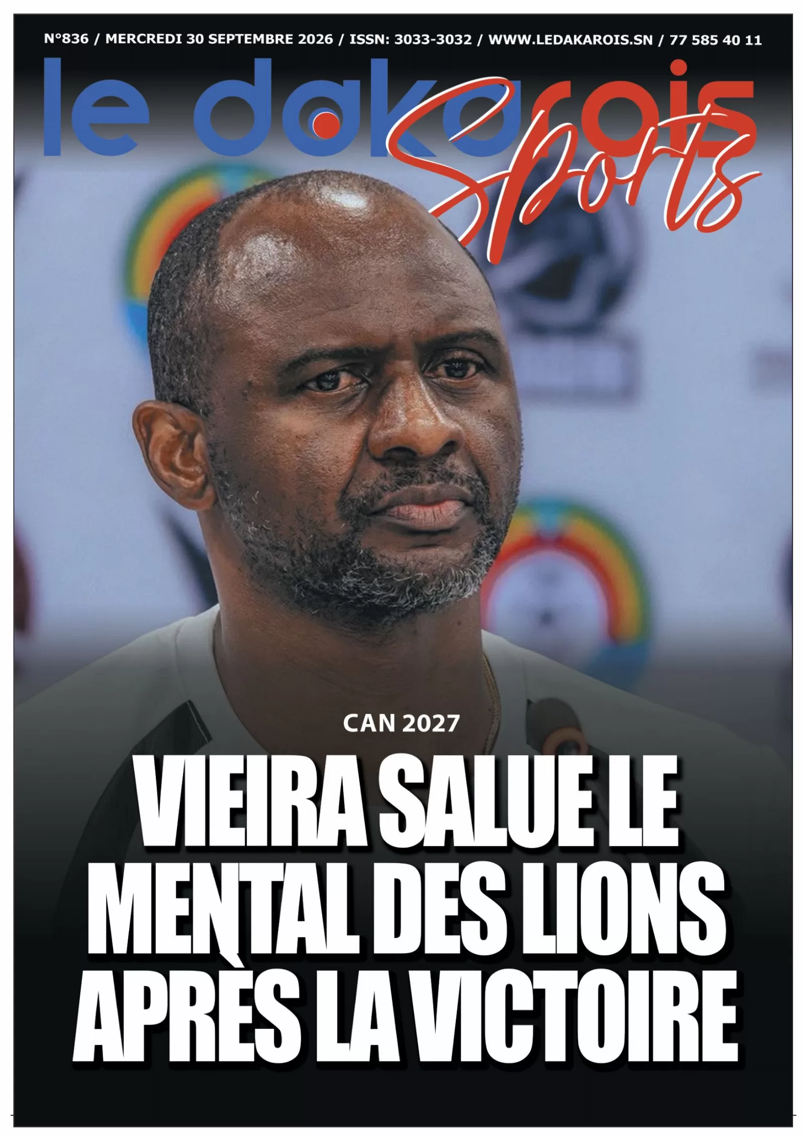 Le Dakarois Sports N°836 – 30/09/2026