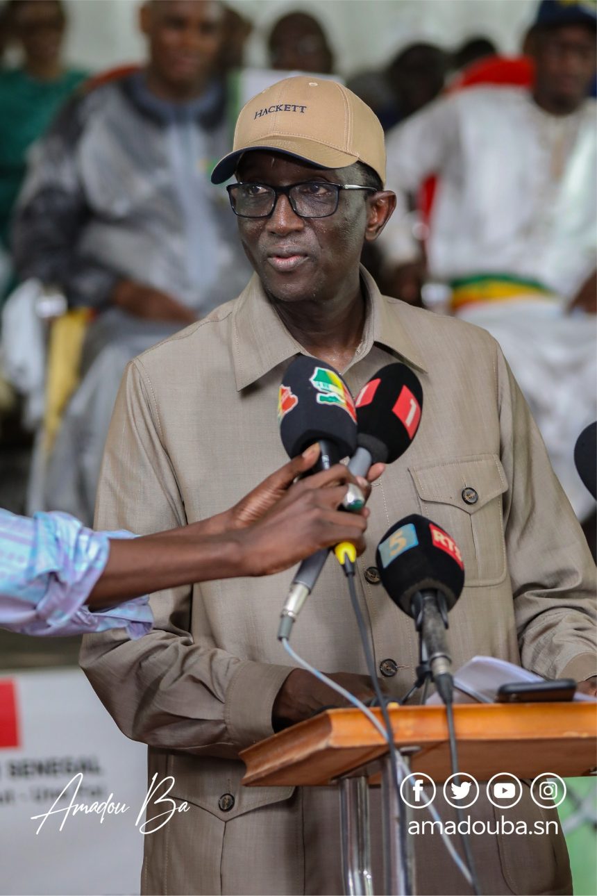 Amadou Bâ, déterminé à aller au-delà du bilan de Macky Sall, lance sa campagne pour la présidentielle