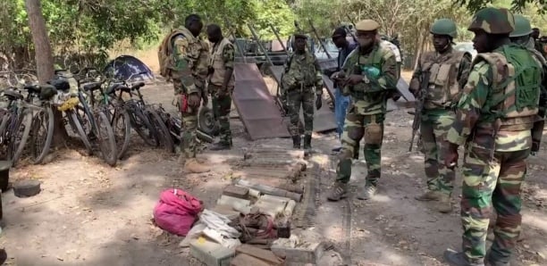 L'Armée Sénégalaise frappe fort à Katimpeu, démantelant des bases du MFDC