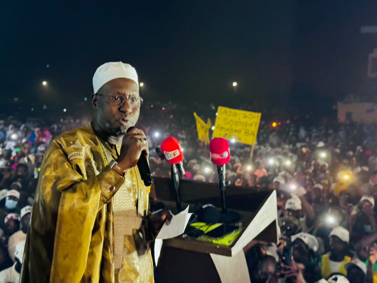 Abdou Karim SALL Mobilise les Masses à Orkadiéré : "Amadou BA, Inshallah, 5e Président du Sénégal"