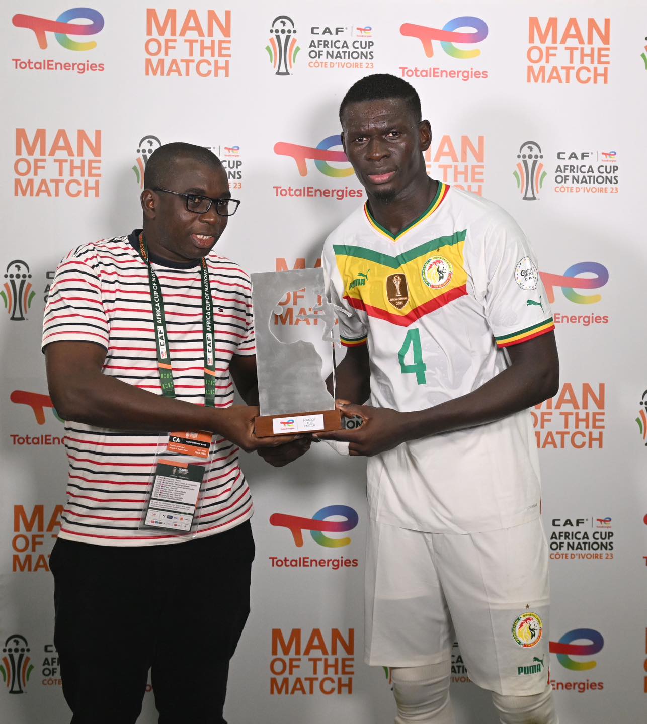 CAN 2023 : Abdoulaye Seck élu homme du match face à la Guinée (2-0)