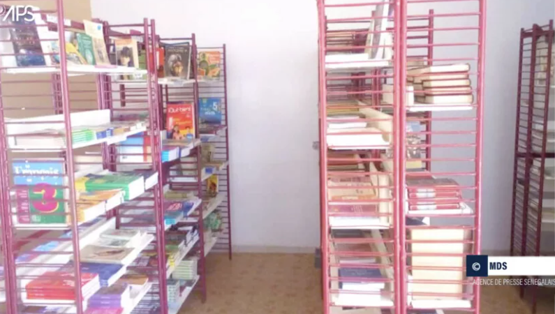 Kolda : La bibliothèque de l'Association "Banouna-Ba" attire de nombreux élèves