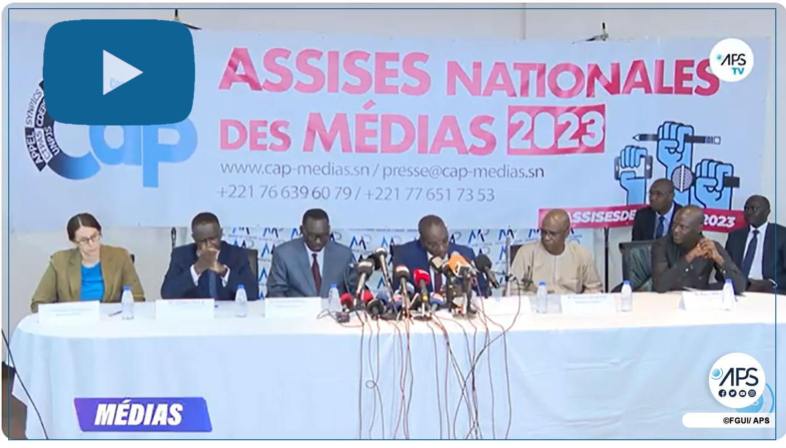 Assises Nationales des Médias : Annonce importante de la CAP avec la publication du rapport général le 25 Janvier 2024