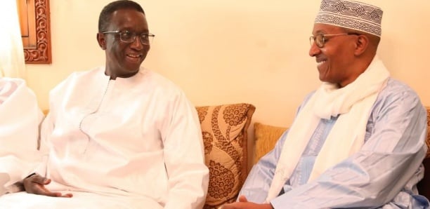 Présentation de condoléances : Amadou Ba chez l’ancien Premier Ministre Abdoul Mbaye