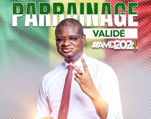 Le PUR, parti d'Aliou Mamadou Dia, valide ses parrainages avec succès pour la Présidentielle de 2024