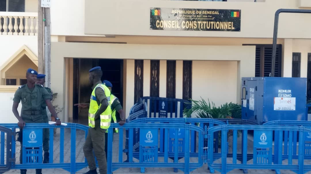 Vérification des candidatures présidentielles au Sénégal : Le conseil constitutionnel dans la dernière phase