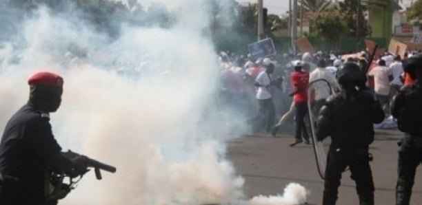 Pikine : Une manifestation dispersée par les forces de l'ordre ce lundi