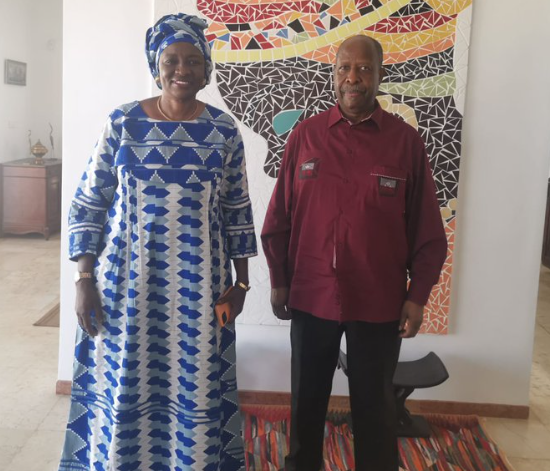 Aminata Touré rencontre le Représentant Spécial de l’ONU pour l’Afrique de l’Ouest : un dialogue sur la situation nationale du Sénégal