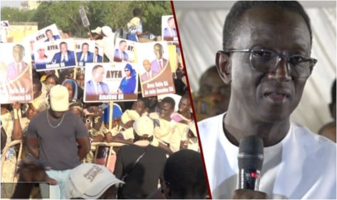 Affluence record à Mbacké pour le meeting inaugural d'Amadou Ba en campagne électorale