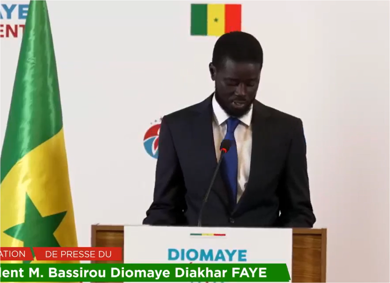 Le Président Bassirou Diomaye Diakhar Faye appelle à la réconciliation nationale pour un Sénégal de paix