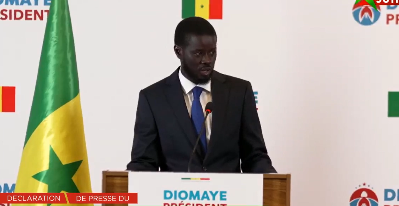 Le Président Bassirou Diomaye Diakhar Faye annonce ses priorités pour le Sénégal