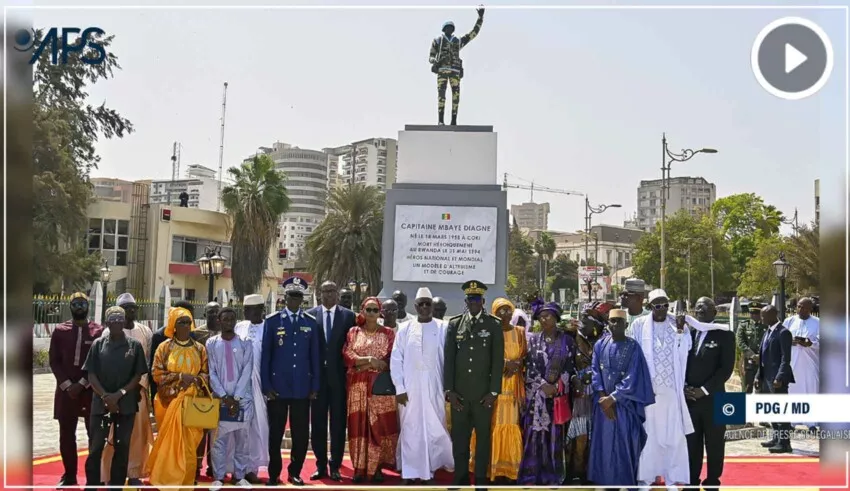 Inauguration de la place "Capitaine Mbaye Diagne" : Un hommage à un héros national