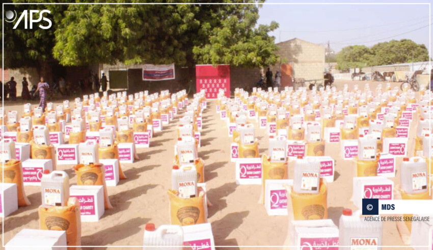 Kaffrine : 700 kits alimentaires remis à des familles démunies