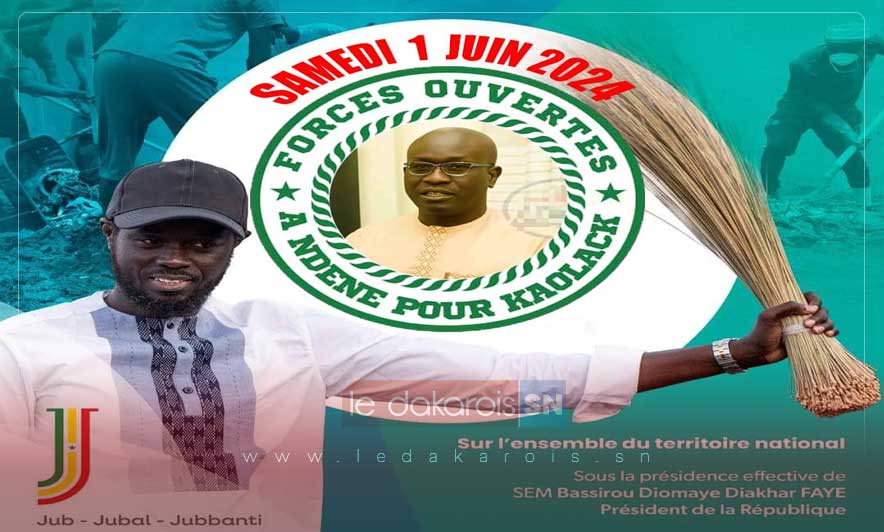 Kaolack/ Journée nationale de Set Sétal : L'appel du président Bassirou Diomaye Faye ,le mouvement FONK se mobilise