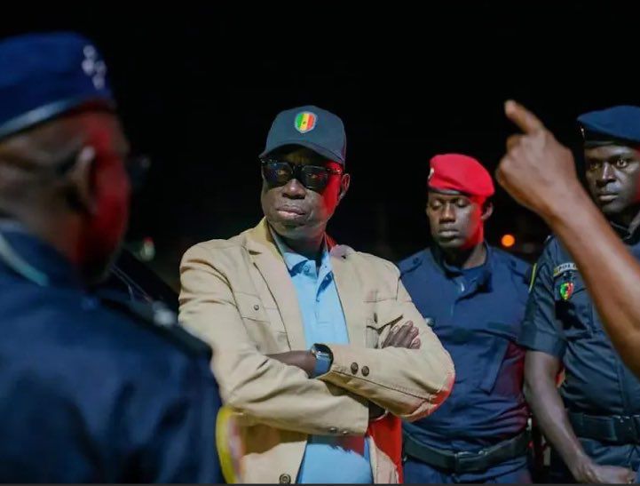 Le Général TINE en ronde nocturne pour renforcer la sécurité à Dakar