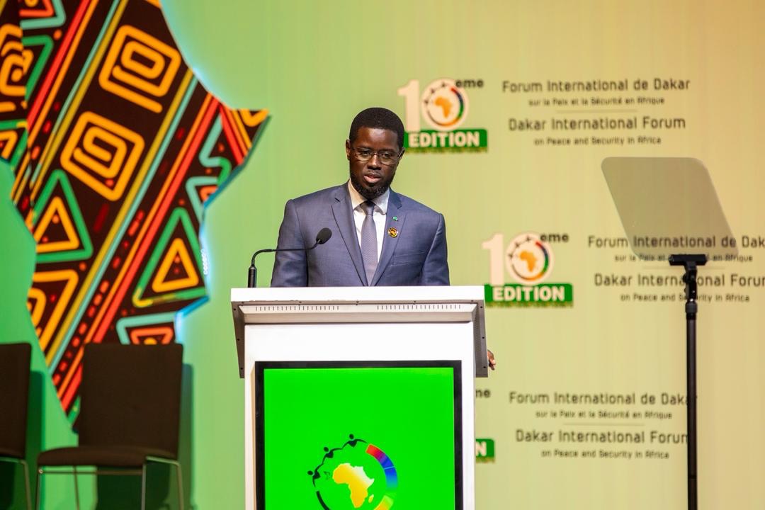 Bassirou Diomaye Faye appelle à une sécurité collective africaine au-delà du souverainisme