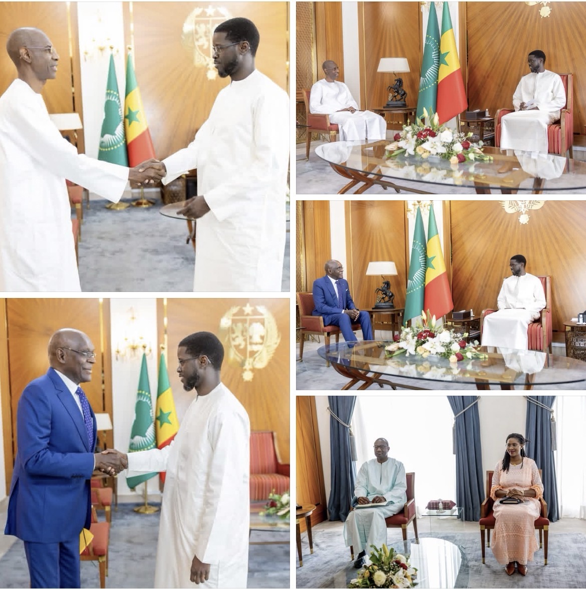 Dialogue national : Diomaye Faye consulte Amadou Kane et Abdoulaye Daouda Diallo sur les défis financiers du Sénégal