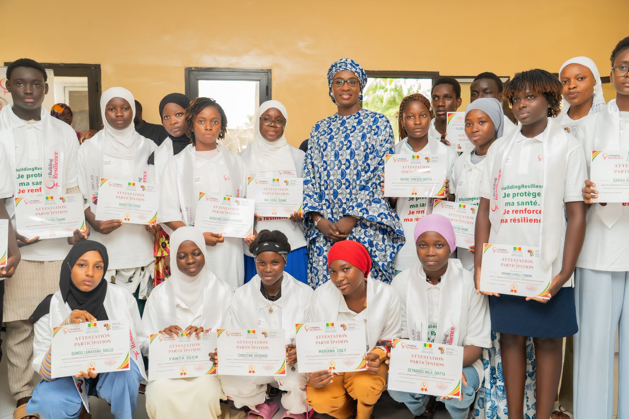 Ziguinchor : Marie Khone Faye plaide pour la santé des adolescents et le maintien des jeunes filles à l’école