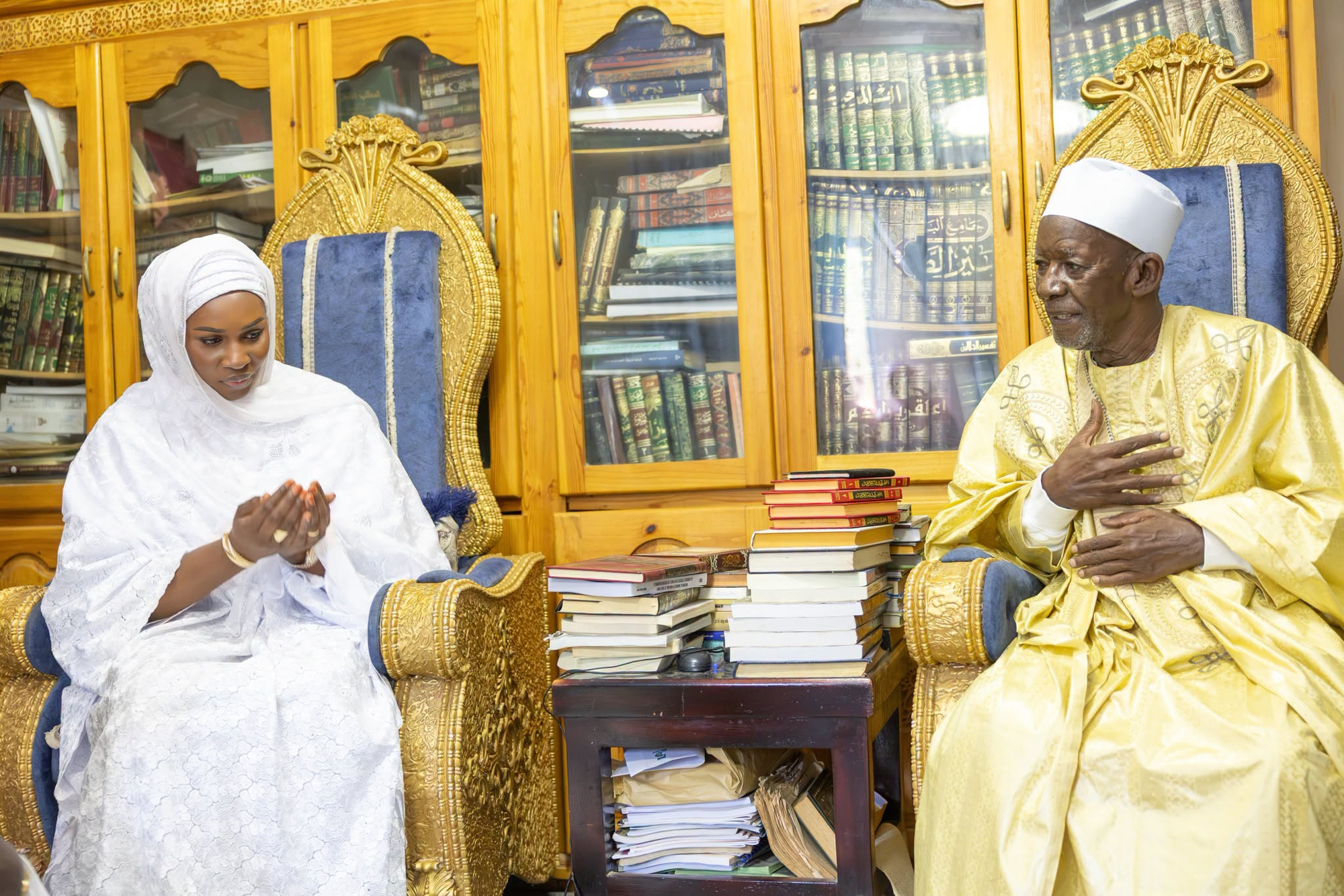 Mawlid : Marie Khone Faye multiplie les ziaras auprès des familles religieuses à Kaolack et Tivaouane